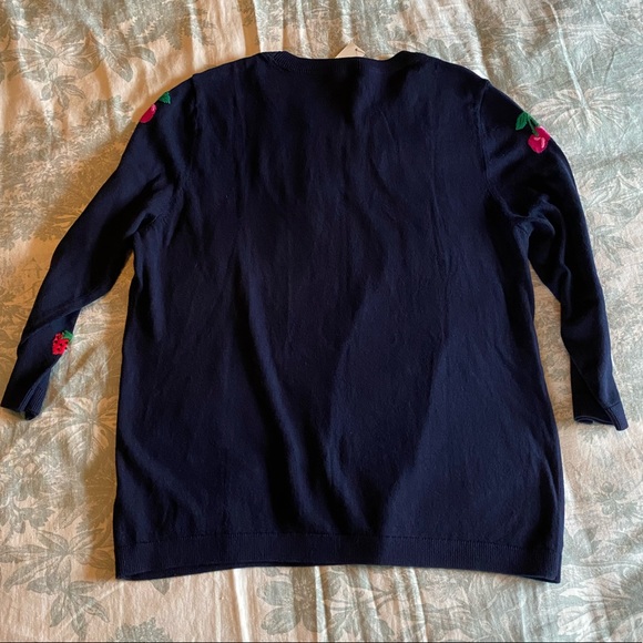 Talbots Petite Sweater with Fruit Motif - Picture 10 of 10